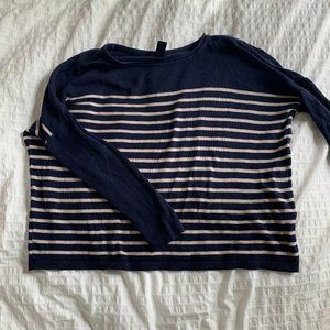 H&M oversized striped sweater